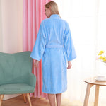 Comfort Lux 100% Terry Cotton Womens Bathrobe