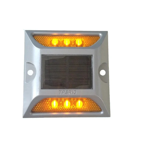 Solar aluminum reflective road stud safety road marker reflective road marking studs led reflector with high quality