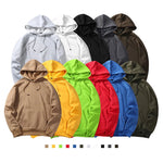 2023 New Fashion Organic Cotton Boxy Fit Men's Blank Hoodies Extra Pockets