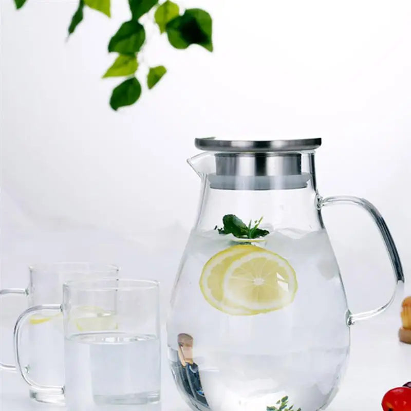 Natural Hydration Heat-Resistant Borosilicate Glass Kettle