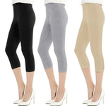 Soft Viscose Women Pants Casual Stretchy Workout Leggings Cycling Hiking Jogger Running Pencil Trousers Capris M30235