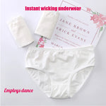 Girls Panties Kids Cotton Underwear Children's Briefs Short Solid White Color 3Pcs/lot