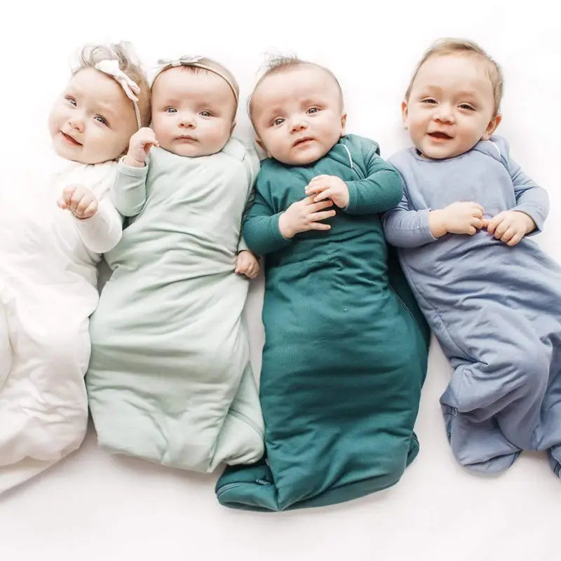 Organic Bamboo Cotton Baby Sleeping Bag Solid 0.5 And 1.0 Tog Bamboo Baby Sleeper Bamboo Baby Sleep Sack