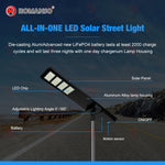 Energy Savers Outdoor Waterproof LED Solar Street Light