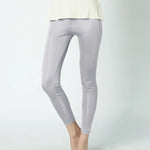 Natural Soft Slim Thermal Mulberry Silk Viscose Womens Leggings