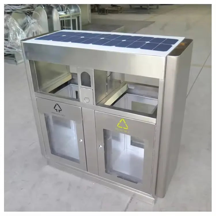 Energy Savers Smart Automatic Solar Powered Disposable Bins