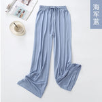 Hot Sale Multiple Colour Winter Women's Home Pants Lounge wear Homewear Pajama Pant Spring Autumn Modal Loose Pyjama Trousers