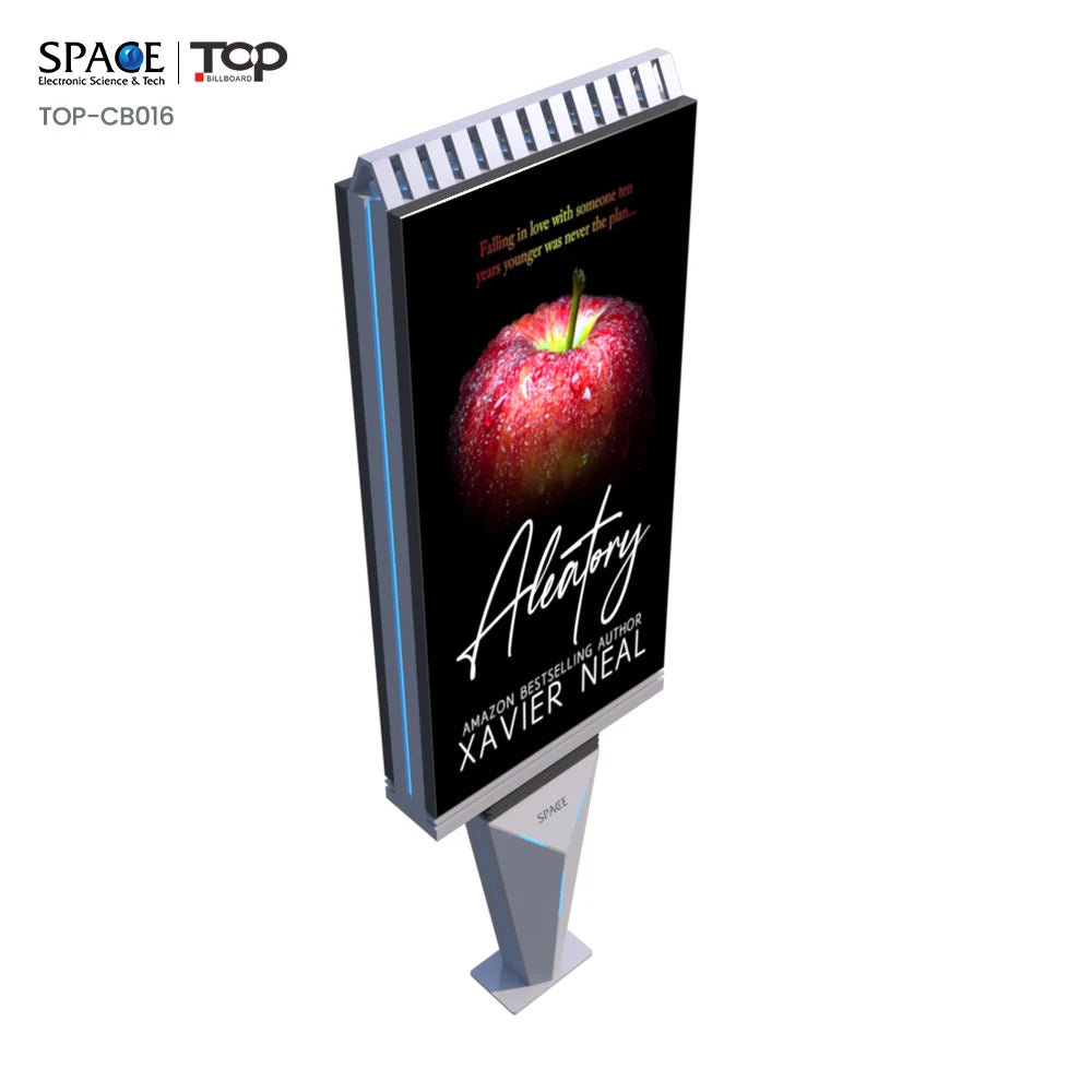 LED Digital Screen Billboard Light Box with Graphic Advertising for Outdoor Advertising