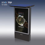 ized Double Side Rotating Solar Power Advertising Sign Board