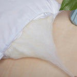 Daffodil Comfort 100% Cotton Pillowcases With Mulberry Silk Filling