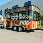 New Design Commercial Kitchen Electric Food Truck Solar-Powered Mobile Bakery Restaurants BBQ for Sale