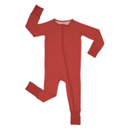 Oem Newborn Infant Pajamas Baby Clothes Bamboo Footie Zipper Toddler Boys Girls Plain Long Sleeve Jumpsuit Romper