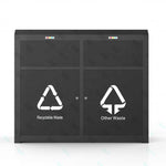 Energy Savers 2-Tier Solar Powered Disposal Bins