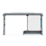 LED Screen Solar Shelter High Quality Modern Bus Station Multi Functional Smart Bus Stop Advertising Display