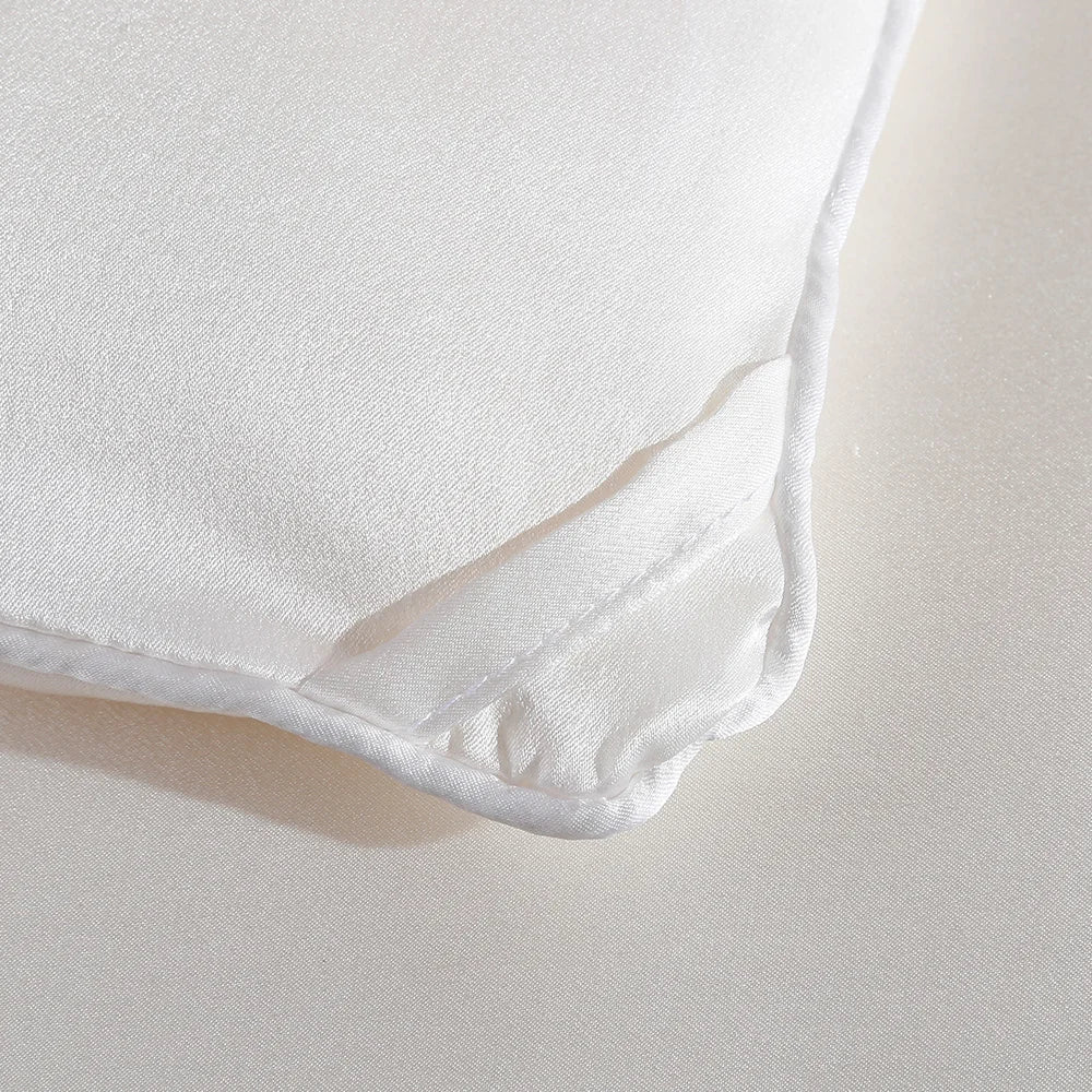 Velvet Feather 19MM 100% Mulberry Silk Comforter With Silk Filling & Zipper