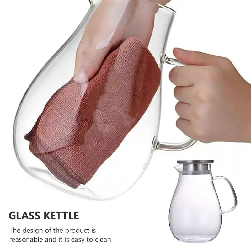 Natural Hydration Heat-Resistant Borosilicate Glass Kettle