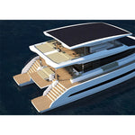 Energy Savers Electric Boat Solar Powered Luxury Yacht