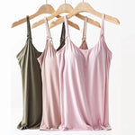 Green Leaf Cotton Maternity Tank Top