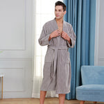 Comfort Lux 100% Terry Cotton Mens Bathrobe