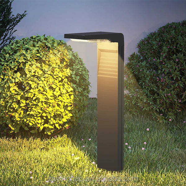 High Quality Landscape Walkway Bollard Lawn Footpath Garden Led Modern Solar Pathway Lights