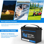 Best Seller 12V Na Ion Car Battery 24V 48V75Ah 40Ah 50Ah 100Ah 200Ah 5kw 10Kwh Solar Natrium System Catl Sodium Ion Batteries