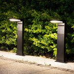 High Quality Landscape Walkway Bollard Lawn Footpath Garden Led Modern Solar Pathway Lights