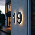 Waterproof Solar LED House Number Lights Automatic On/Off for Outdoor Commercial Use