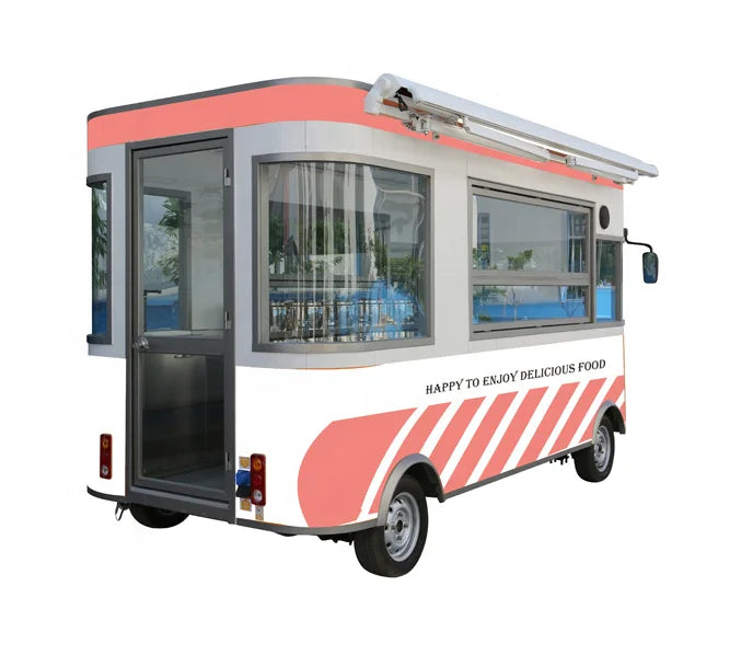 TUNE Customized Luxury Bus Design Food Trucks Catering Bus Solar Electric Bus for Sale