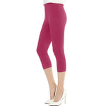 Soft Viscose Women Pants Casual Stretchy Workout Leggings Cycling Hiking Jogger Running Pencil Trousers Capris M30235