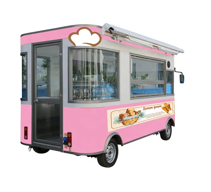 TUNE Customized Luxury Bus Design Food Trucks Catering Bus Solar Electric Bus for Sale