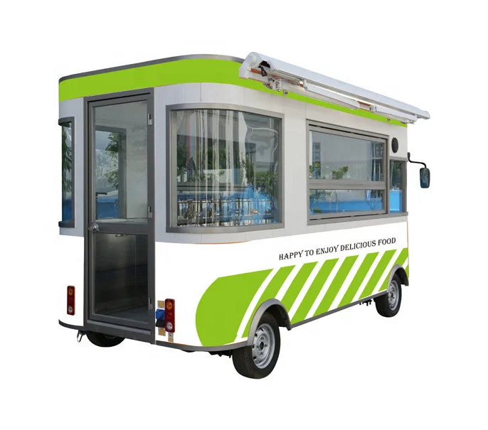 TUNE Customized Luxury Bus Design Food Trucks Catering Bus Solar Electric Bus for Sale