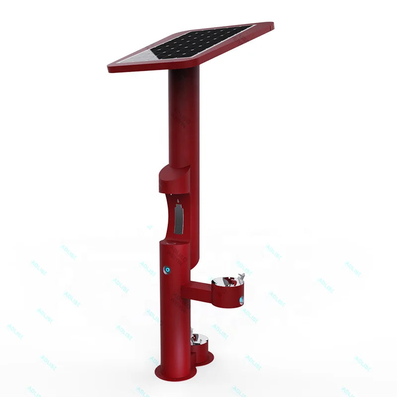 Solar Panel Water Dispenser Bottle Filling Solar Powered Drinking Fountain Manufacturer