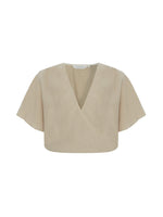 THE HAND LOOM Harlow Top - Oatmeal