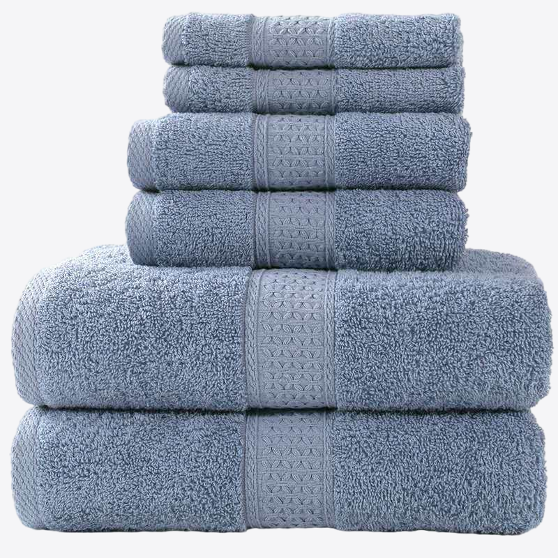 Harmony Grove Solid Organic Cotton Bath Towel | Hypoallergenic - Allergy Friendly - Naturally Free