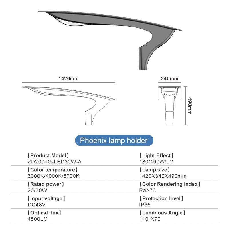 Energy Savers Solar Street Light 1000 watts