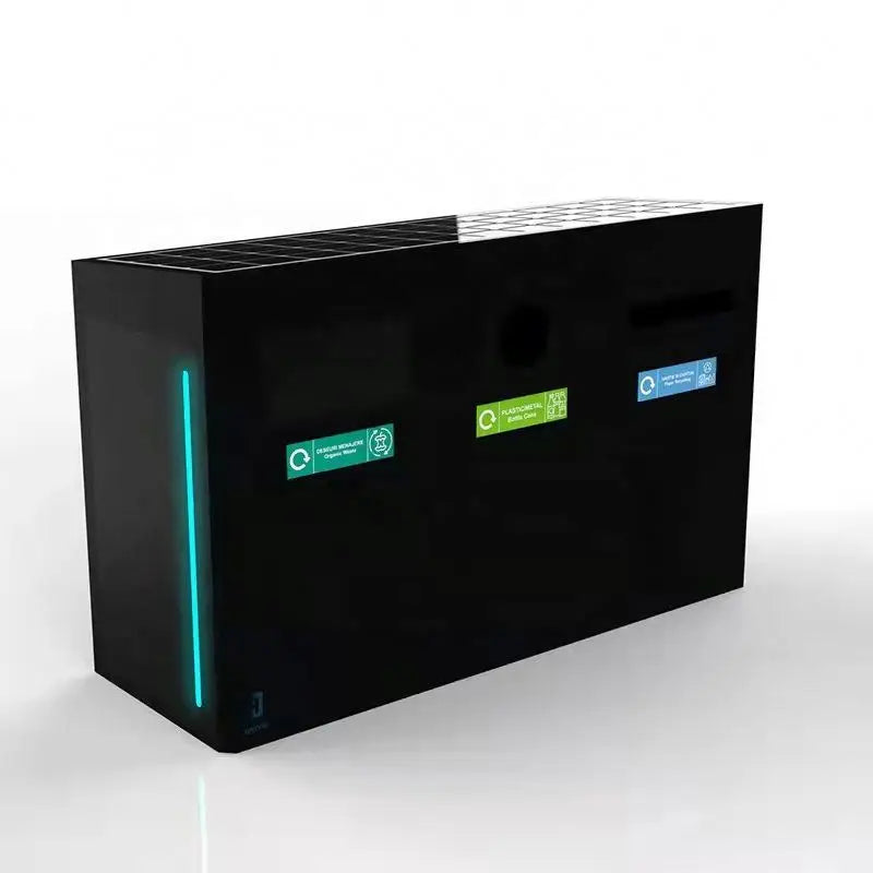 Energy Savers Smart Compacting Solar Powered Disposable Bins