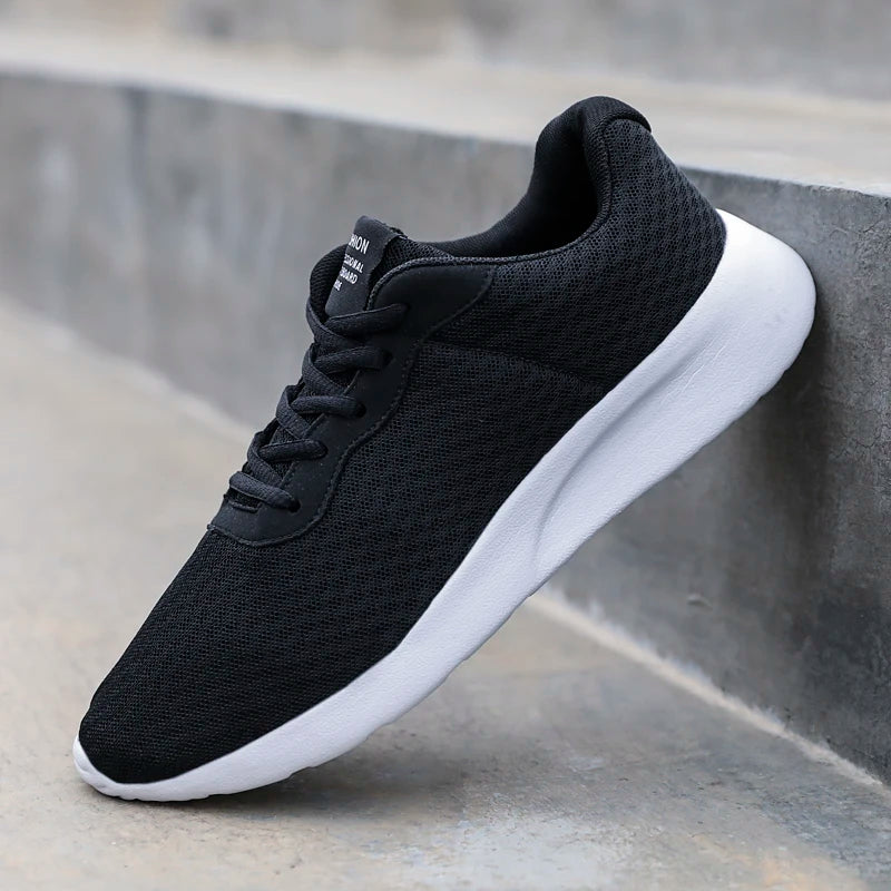 Summer Men Women Sneakers Tennis Running Sport Shoes Male Breathable Mesh Casual Sneakers Lovers Walking Trainers Shoes Plus 48