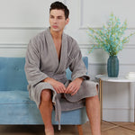 Comfort Lux 100% Terry Cotton Mens Bathrobe