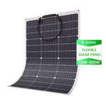 high efficient customized size shape semi mono flexible solar panel 12v 100w 200w solar panel flexible for truck