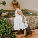 Lily Garden Sleeveless Cotton Girls Dress