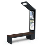 New Innovations High Quality Hot Sale Usb Charging Solar Benches