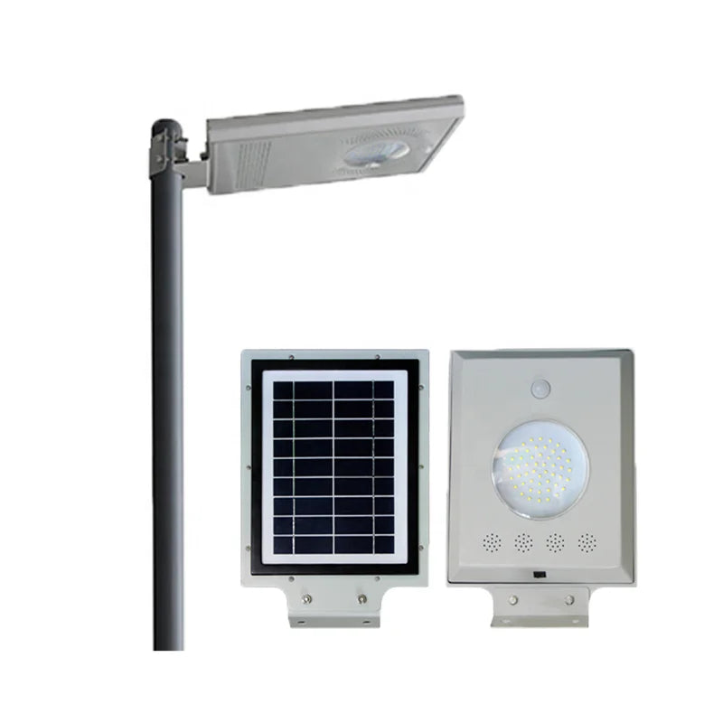 Manufacturer 50w Pole Super Bright 2000w Ip66 High Quality Outdoor Aluminum Shell Double Sided Double Sided Solar Street Light