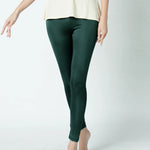 Natural Soft Slim Thermal Mulberry Silk Viscose Womens Leggings