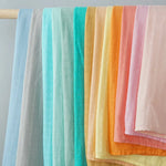 Pastal Hues Muslin Bamboo Cotton Baby Blanket