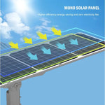 Energy Savers Outdoor Solar Powered Street Light