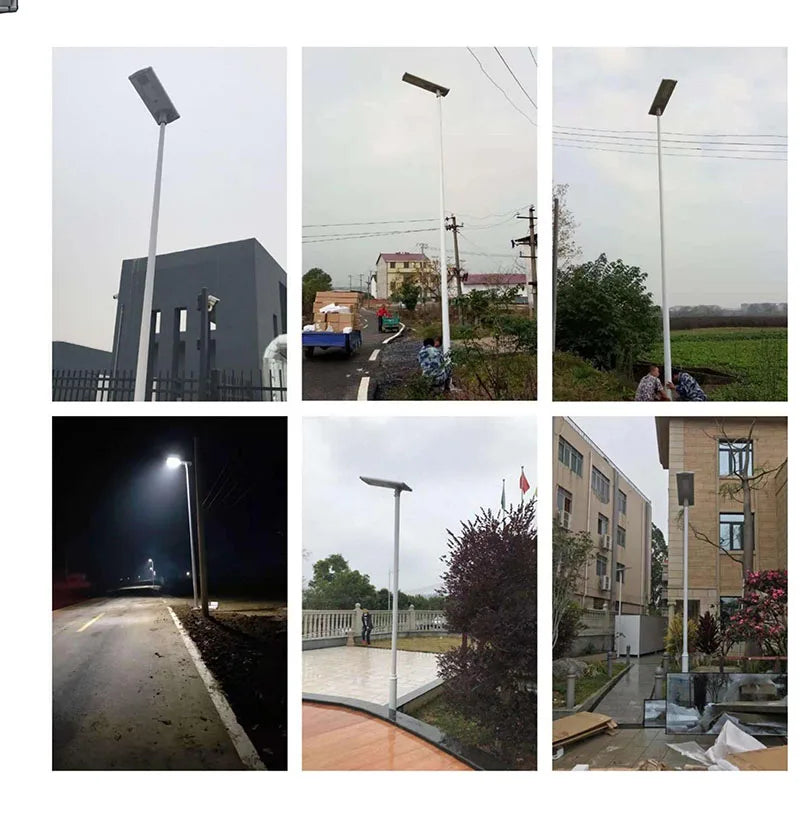 New Products Outdoor Waterproof Ip65 Led Garden Solar Powered Street Light