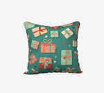 Holiday Gifts Throw Pillow Cover | Hypoallergenic - Allergy Friendly - Naturally Free