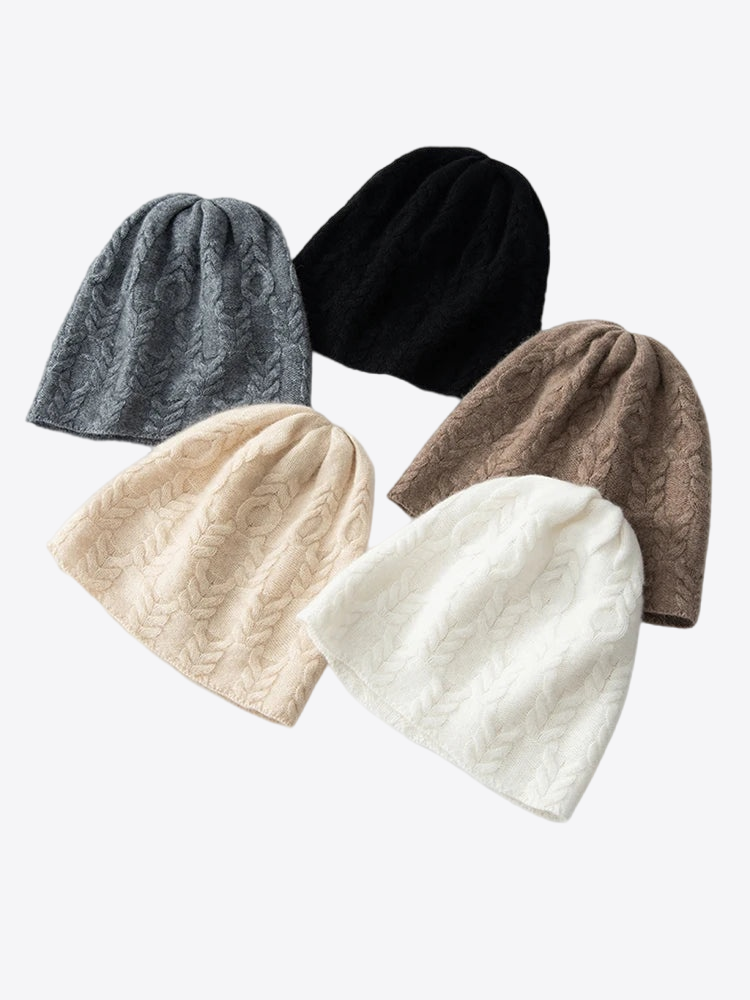 Ice River Knit Cashmere Womens Beanie Hat | Hypoallergenic - Allergy Friendly - Naturally Free