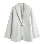 Ivory Meadows 100% Cotton Blazer | Hypoallergenic - Allergy Friendly - Naturally Free