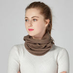 Ivory Snowfall Cashmere Womens Scarf | Hypoallergenic - Allergy Friendly - Naturally Free